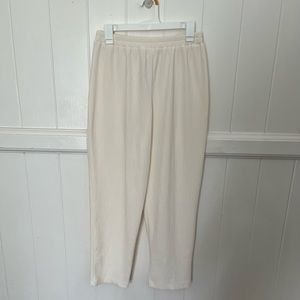 White Flow Pants